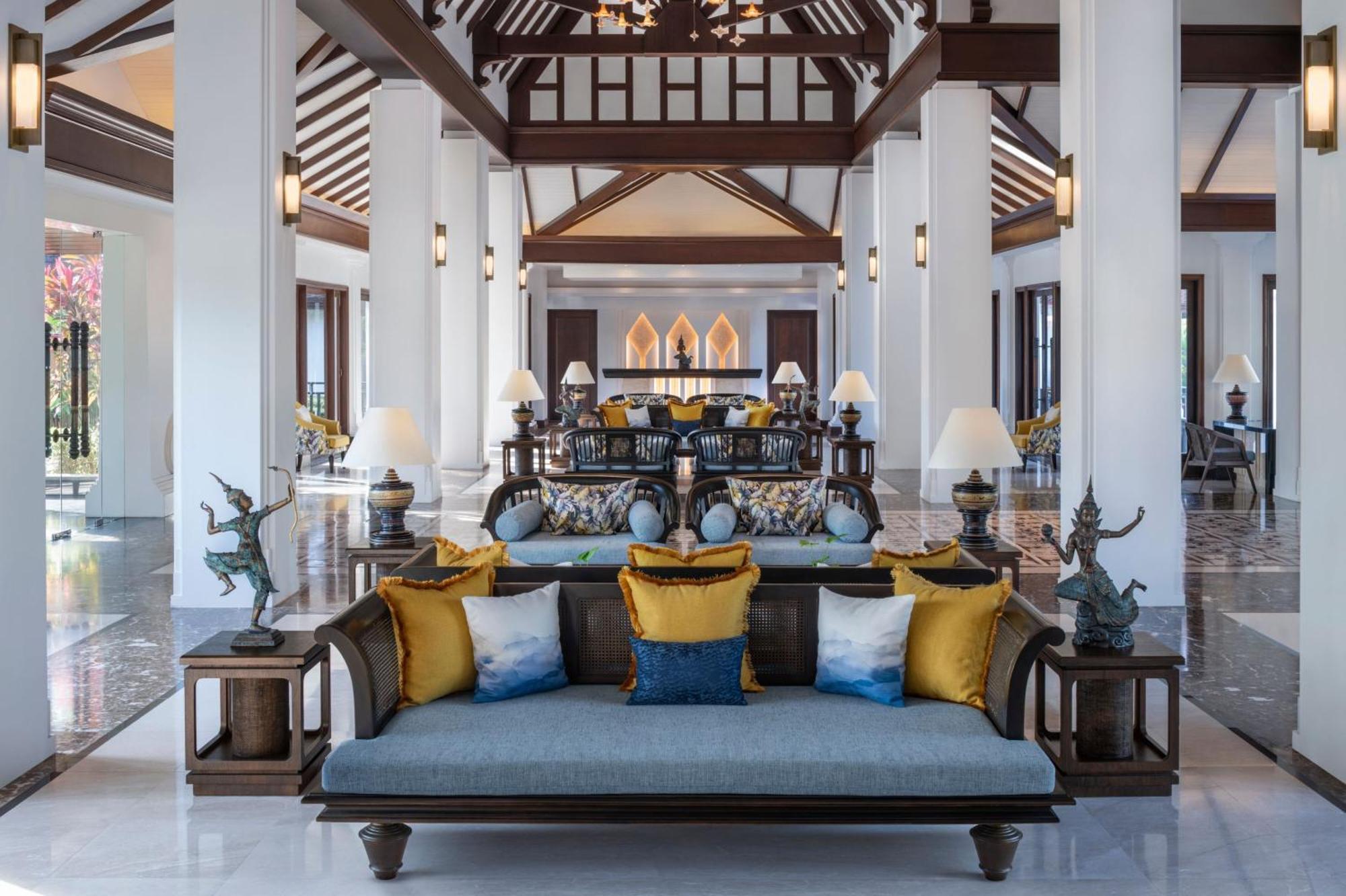 منتجع وسبا جيه دبليو خاو ليك خاو لاك المظهر الخارجي الصورة The lobby of the hotel