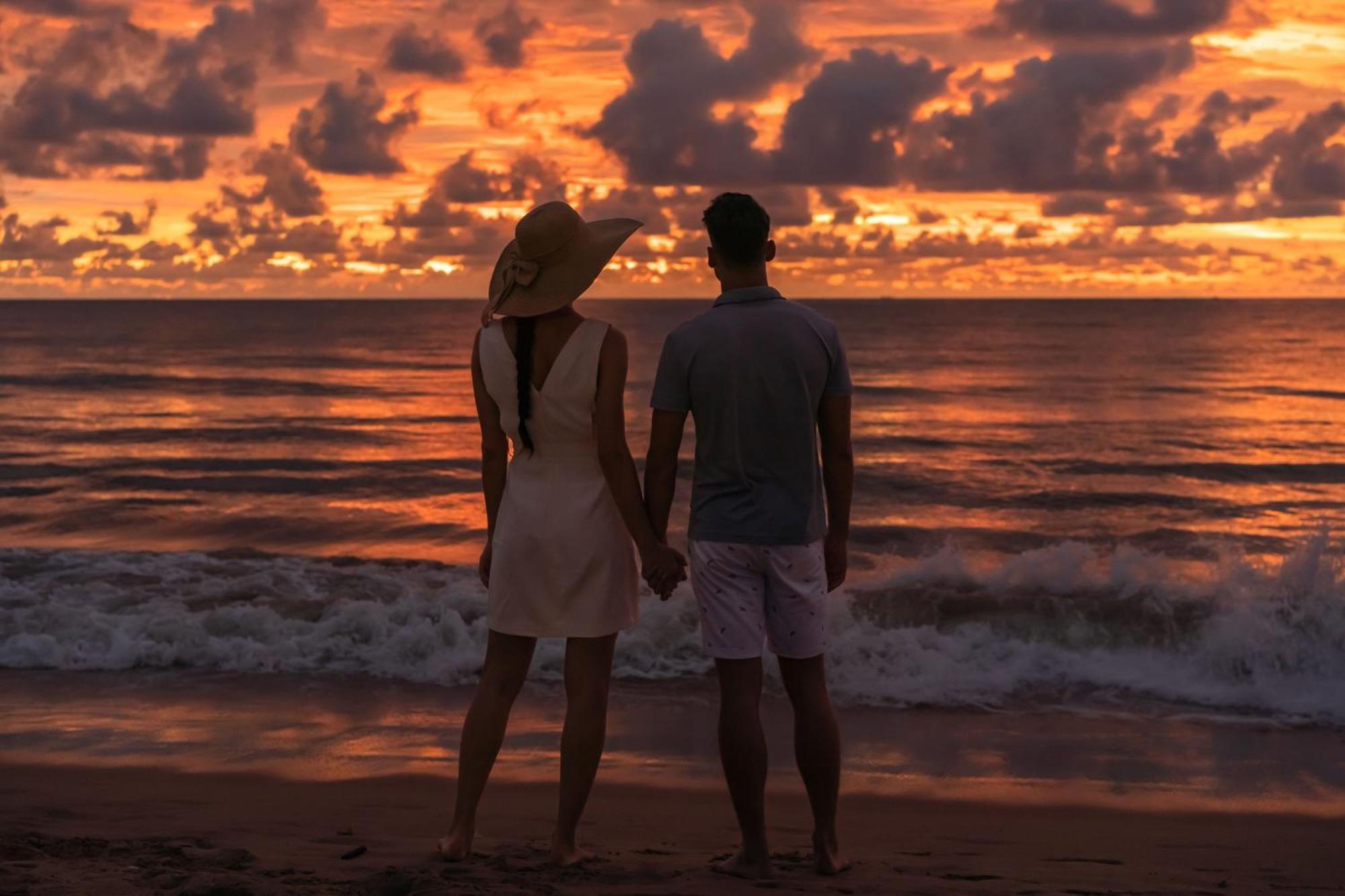منتجع وسبا جيه دبليو خاو ليك خاو لاك المظهر الخارجي الصورة Sunset at the beach